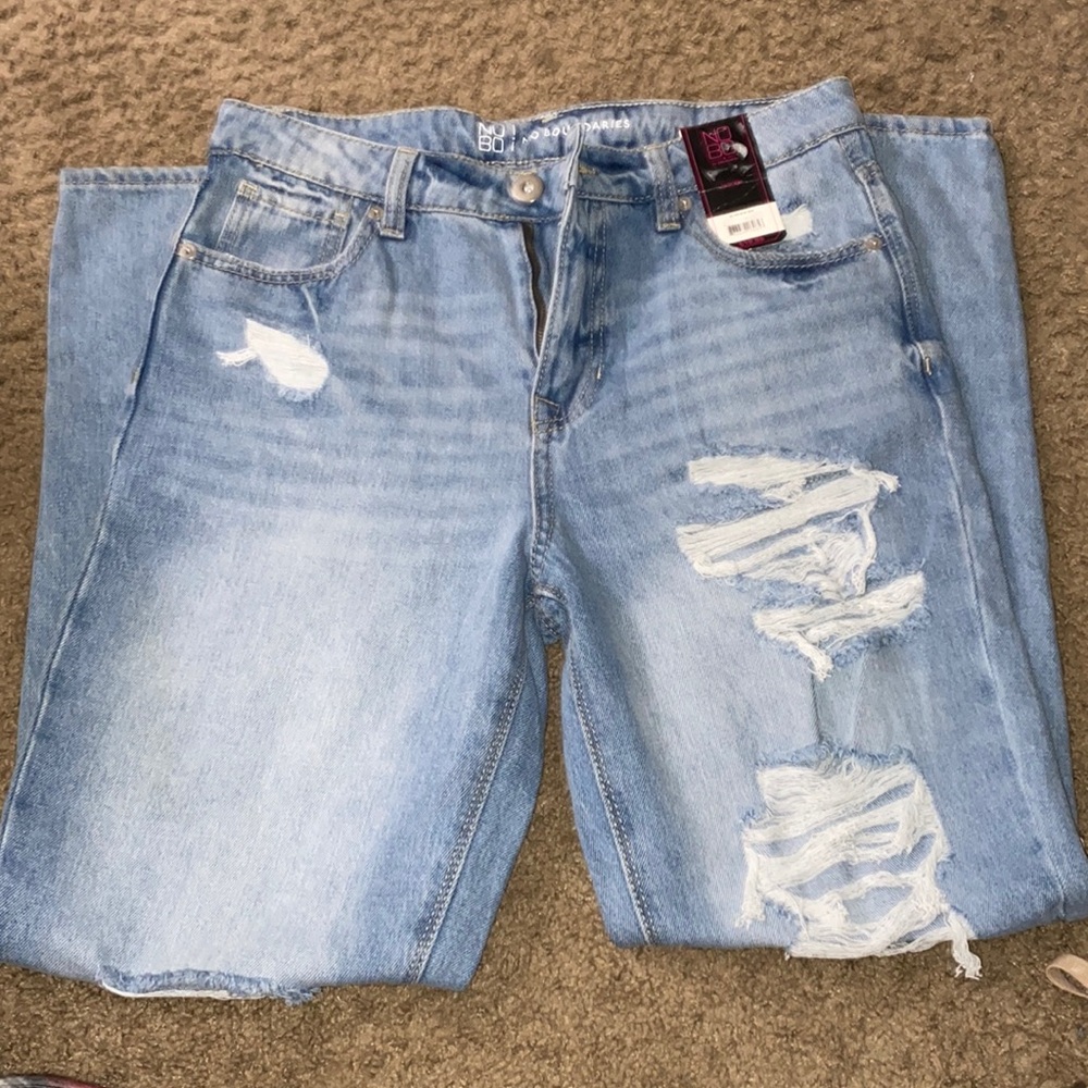 Ripped Jeans High Rise